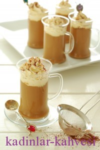 Granül kahveli puding